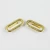 Import Metal Large Special Rectangle Bag 50Mm Metal Garment Grommet Brass Gold Oval Eyelets from China