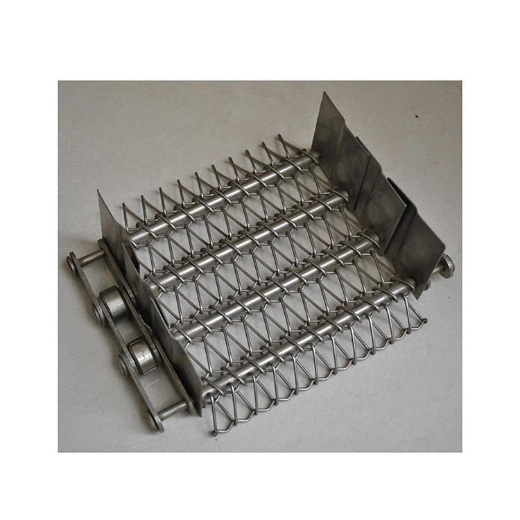 metal mesh conveyor belt for biscuit oven / oven conveyor chain / tunnel oven mesh chain
