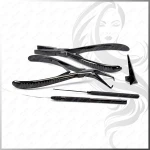 Micro Ring Hair Extension Loop Tool Wholesale Threader Wire Pulling Hook Tool