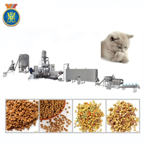 minced meat pet dog food packaging processing extruder machine