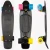 Import mini 22 inch complete blank deck plastic fish board cruiser skateboard with big LED wheel from China