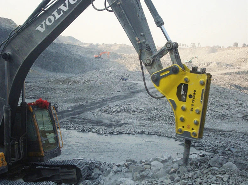 mini excavator attachment hydraulic rock breaker hammer for mining project