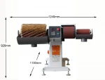 MM-J  useful Belt sander machine  Mini sander with flap wheel for sanding and polishing