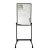 Import Mobile 360 Double Side magnetic dry erase whiteboard with stand from China