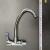 Import Modern Kitchen Bathroom Basin Tap Swivel Universal Wall Mounted  Zinc  Sink Faucet from China