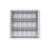 Modern Louver Recessed 60x60 LED Grille Lamp For Office