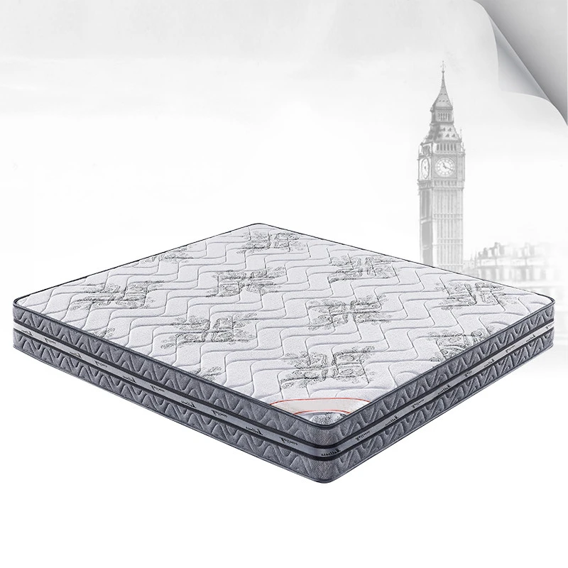 Modern luxury 5 star hotel deluxe 3d knitted fabric natural latex foam bed mattress