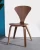 Import Modern restaurant dining room furniture bent plywood norman cherner dining chair walnut veneer side chair from China