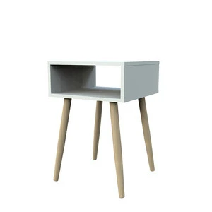 modern wooden nightstand High quality  bedroom furniturenightstand modern end table