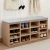 Import Modern wooden shoe cabinet storage bench with set furniture seated shoe rack cabinet from China