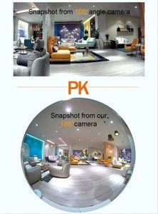 Most Cost-effective fisheye NVR kit ip camera wifi security surveillance system for cctv system