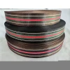 Most Favorable Choice Thick 1.1mm Width 38mm Wide Nylon Webbing Garment Belt Black Manufactured In China
