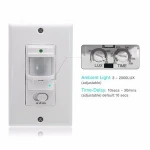 Motion Sensor Wall Switch,Auto Sensor Light Switch,Remote Control Push Button Switch