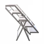 Multi Function Furniture Fitting Foldable Convertible 5-Tier Wooden Storage Shelf To Dining Table Diy Hardware Mechanism