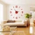 Import Multi-piece set Combination and Needle Display Type decoration wall clock from China