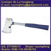 Multi-purpose axe with finely polished steel tubular handle