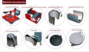 Multi purpose Combo Heatpress Cap Mug 8 In 1 Heat Press Machine On Sale