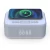 Import Multifunction Stereo Bass Bluetooth Speaker Charging Smart QI LED Digital Wireless Charger FM Radio Digital Alarm Clock from Pakistan