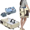Multifunctional Portable Travel Baby Folding Beds Diaper Bag,portable folding baby bed