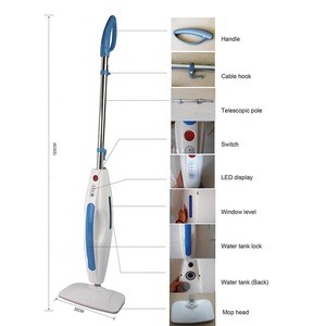 Multifunctional removable electric cleaner steam mop