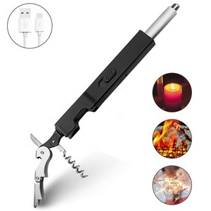 Multifunctional Windproof 30k Times Service Life ARC Lighter for Candle, Grill, Stove