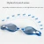 Import Myopic PC Lens Silicone Swim Goggles Comfortable Anti-Fog Waterproof Swimming Gear from China