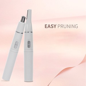 N1465 Household Electric 2In1 Eyebrow Trimming Nose Hair Shaver Women Multi-functional Painless Beauty Tools Eyebrow Trimmers