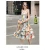 Import Nanchang Auyan Rose Peony Print Summer Dress Cake Long Summer Flower Girl Dress from China