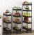 Import Narrow Home Kitchen Storage 5 Tiers Slim Home Kitchen Storage And Organizers Bathroom Storage Organizer With Wheels from China