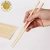 Import Natural disposable bulk bamboo custom printed individually paper wrapped chopsticks,sushi chopsticks from China