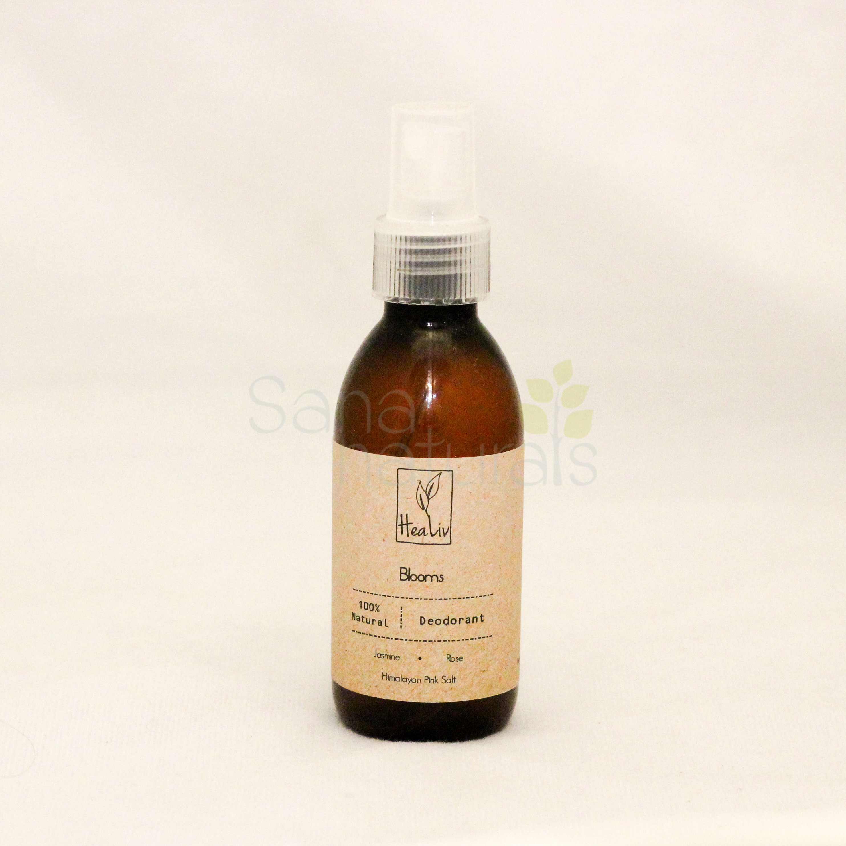 Buy Natural Himalayan Crystal Rock Salt Deodorant Spray Infused With