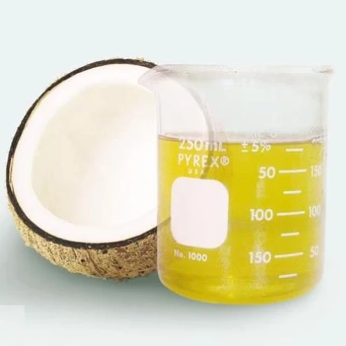 Natural organic coconut oil good quality mct virgin fractionated oil  price