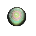 Natural Semi-Precious Stone Carving Crafts Rainbow Obsidian 4cm 7cm Ball for Decoration Healing Feng Shui Energy