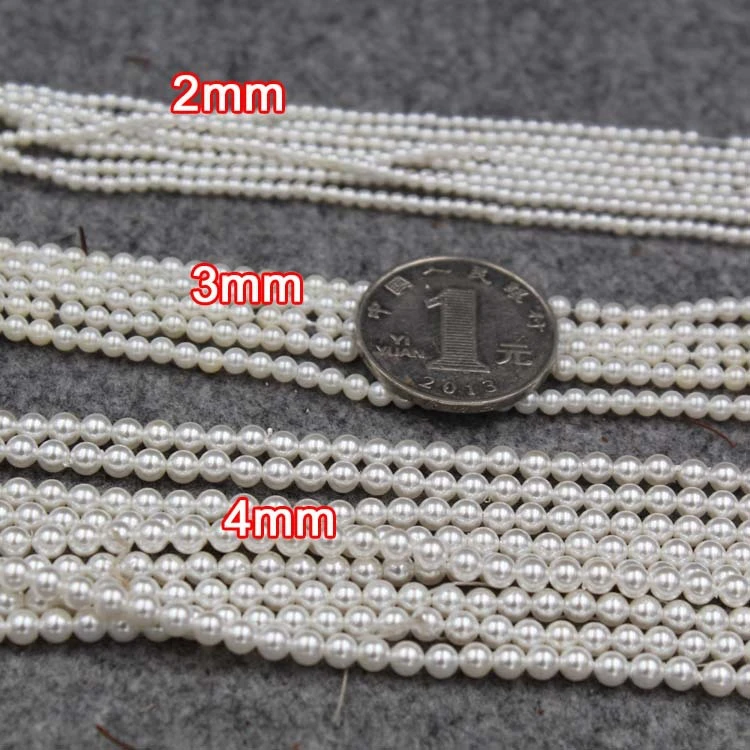 Natural shell beads white pearls handmade DIY jewelry accessories loose beads
