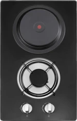 New arrival ! Built-in 2 burner Gas & Electric cooktop with tempered glass top