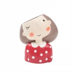 New Arrival Human Face Resin Flower Pot Succulent Pot Desktop Flower Arrangement