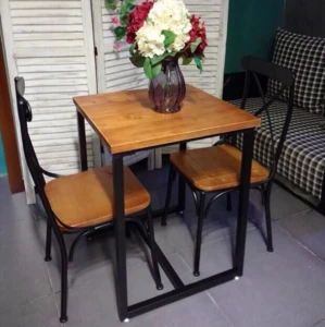 NEW design Dining table and chairs set restaurant furniture foshan