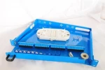 New Design FTTH swing type fibre swing patch panel aluminium sheet rack mount 24/36/96 ports fiber optic patch panel