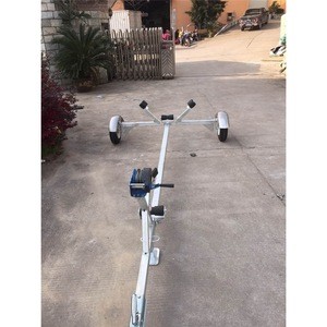 New design galvanized boat trailer with low price