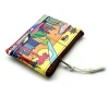 New design latest personalized style leather zipper custom coin purse
