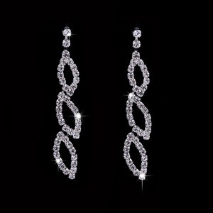 New Design Popular Cubic Zircon Wedding  Bridal Jewelry Set For Women Join Party