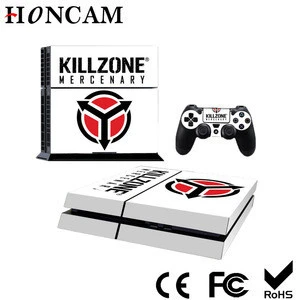 New Designed For PS4 skin sticker game console used sticker with 2 controllers