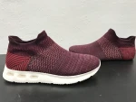 New fashionable running shoes flyknits fabric sock shoe uppers