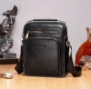 New men&#39;s retro messenger bag multi-function shoulder bag