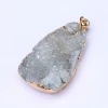 New product jewelry natural druzy crystal pendant