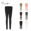 New products regular breathable elastane solid causal women cotton pants