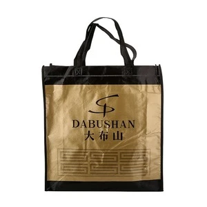 New Products Tote Eco Friendly Handmade Promotional Non Woven Shopping Bag