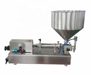 New productslarge capacity hopper piston cosmetic manufacturing machinery  for low viscosity