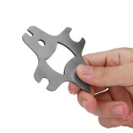 New Safe BBQ Grill Scraper Cleaning Tool BBQ Companion Grill Scraper & Bottle Opener