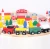 Import New shape hot sale 100 pcs wooden train track set wooden toys track set wooden DIY train track set toys from China